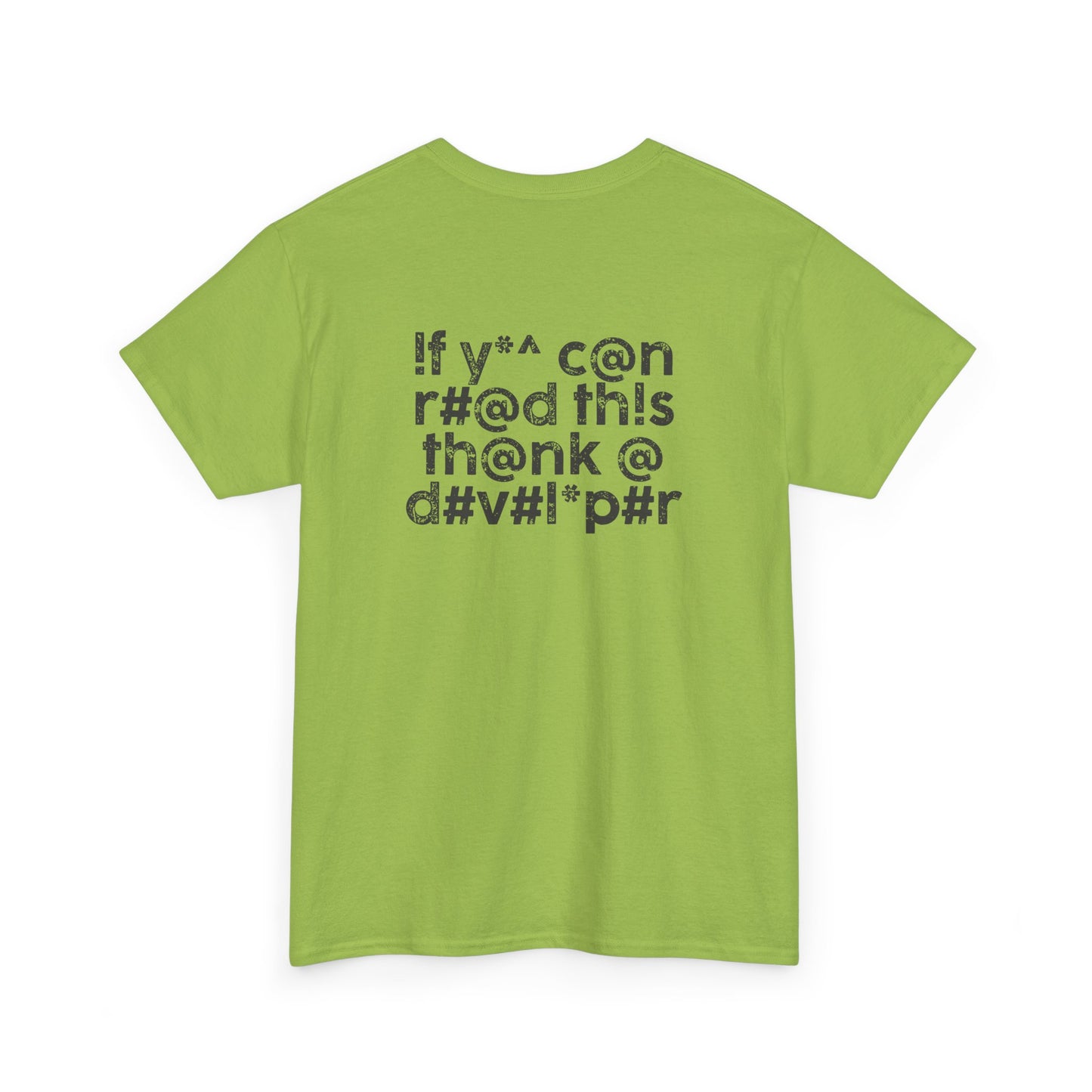 The Human Compiler - If you can read this, thank a developer!