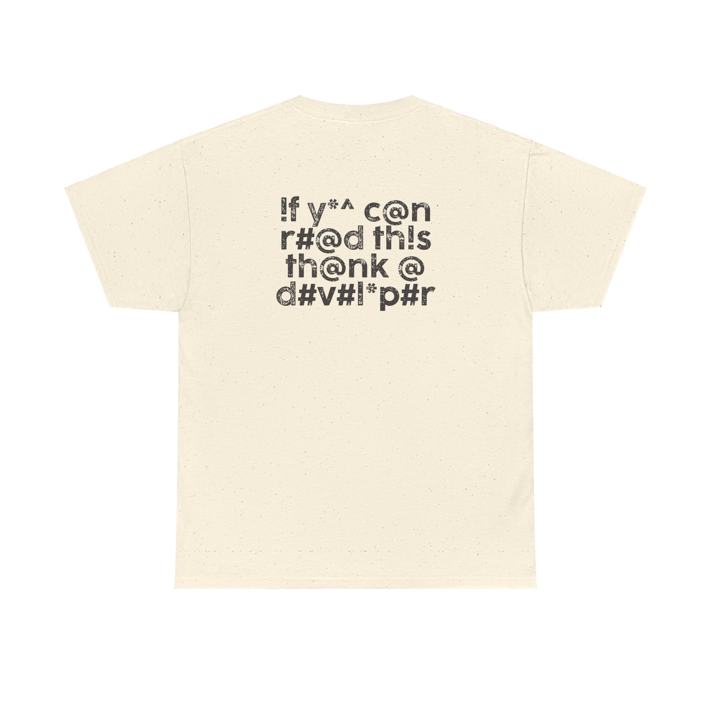 The Human Compiler - If you can read this, thank a developer!