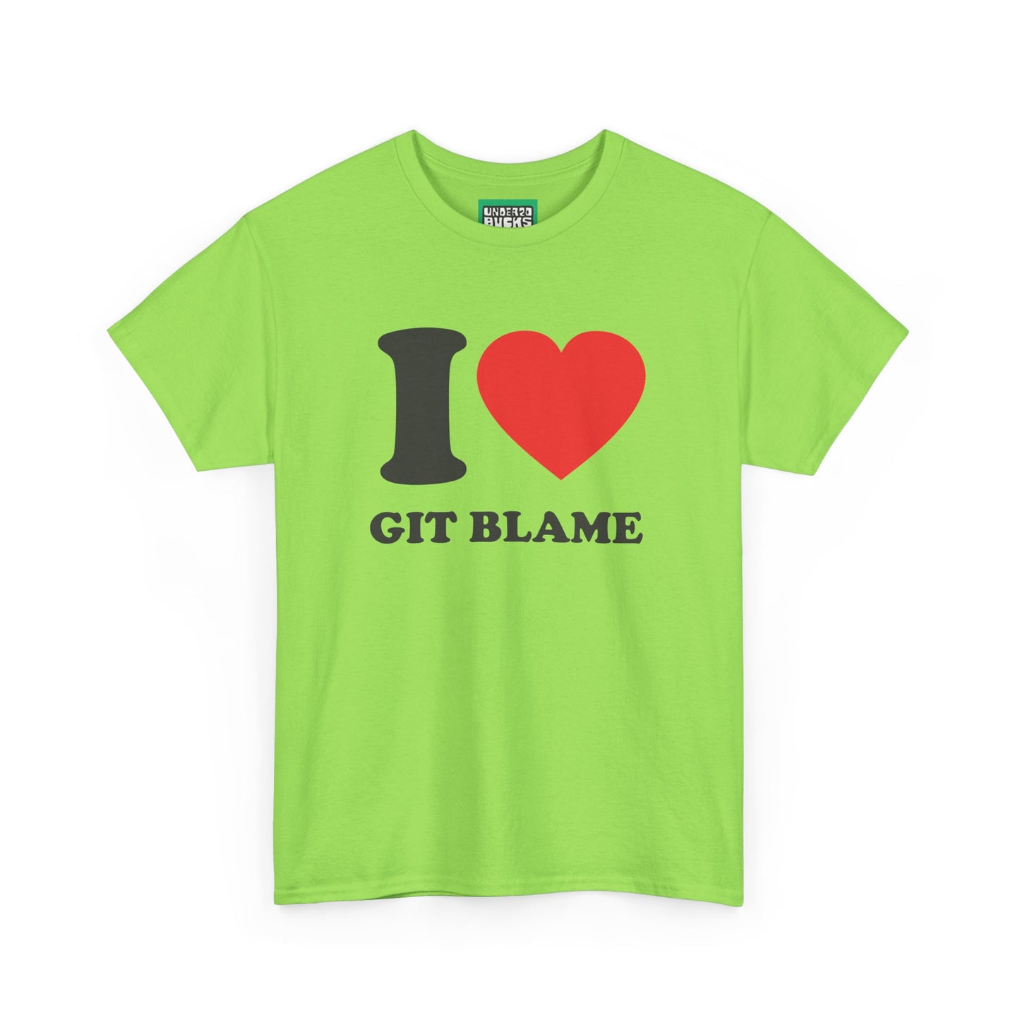 Blame Game Champion - I Heart GIT blame