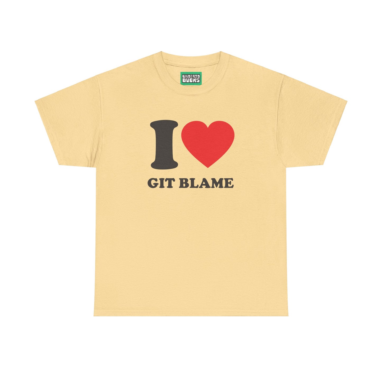 Blame Game Champion - I Heart GIT blame