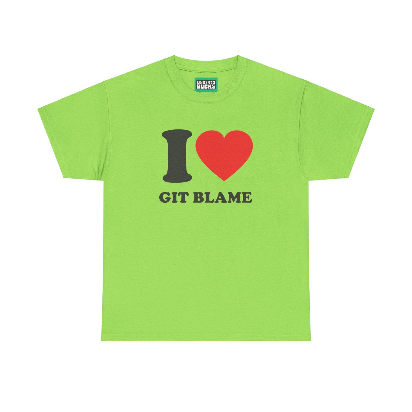 Blame Game Champion - I Heart GIT blame