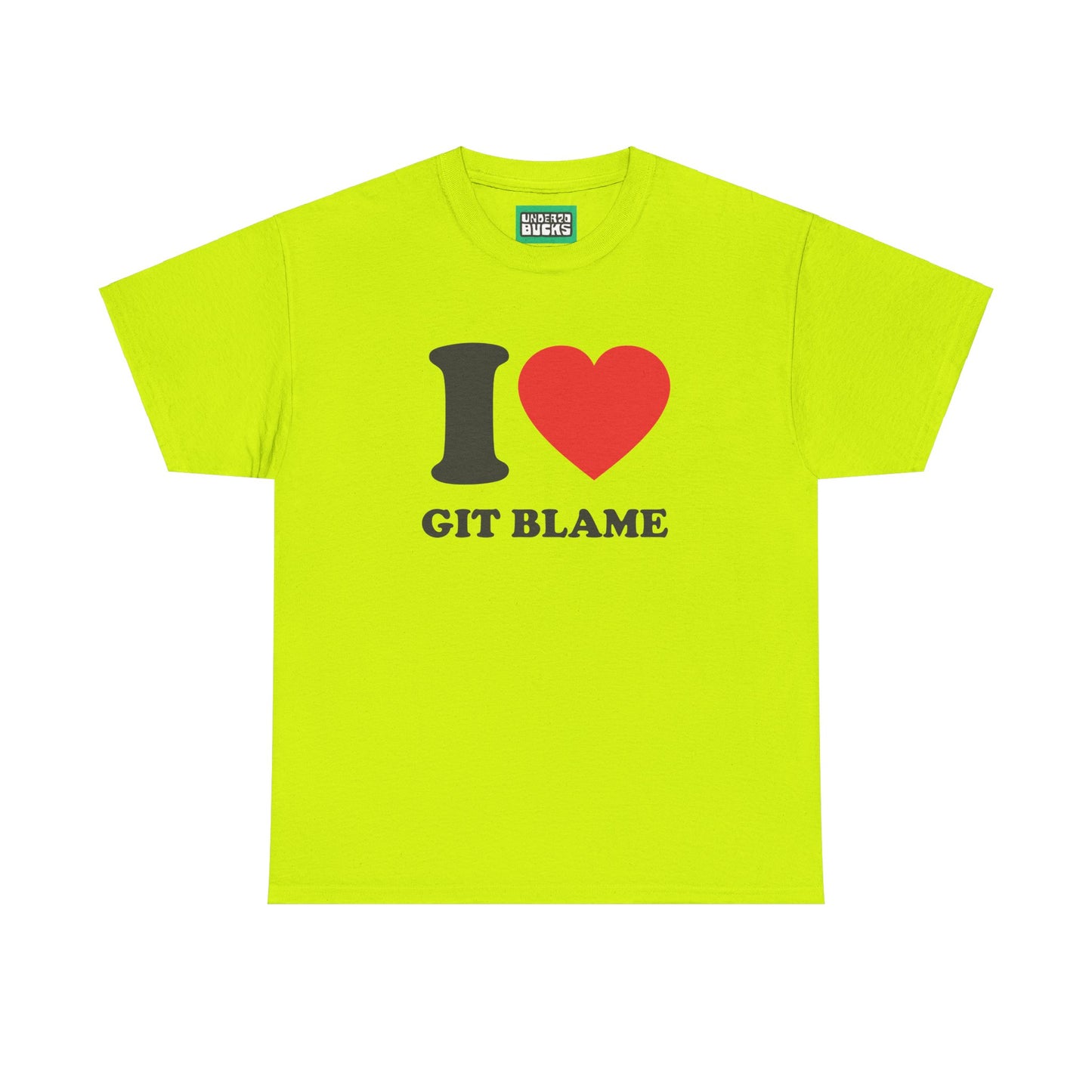 Blame Game Champion - I Heart GIT blame