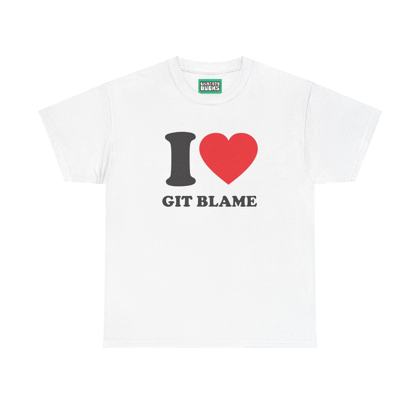 Blame Game Champion - I Heart GIT blame