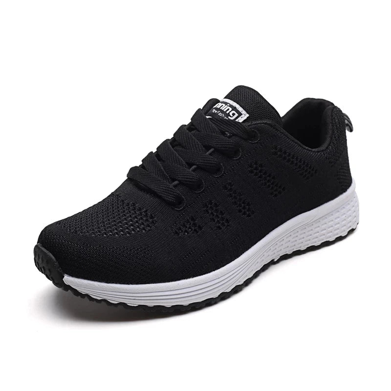 Women Casual Shoes Fashion Breathable Walking Mesh Flat Shoes Sneakers Women 2024 Gym Vulcanized Shoes White Female Footwear